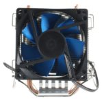 Dual Fan CPU MIni Cooler Heatsink For Intel