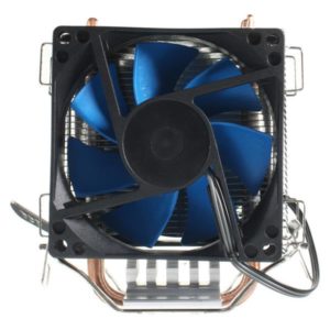 Dual Fan CPU MIni Cooler Heatsink For Intel