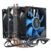 Dual Fan CPU MIni Cooler Heatsink For Intel