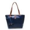 Zada Tote Bag with Mini Pouch – Navy